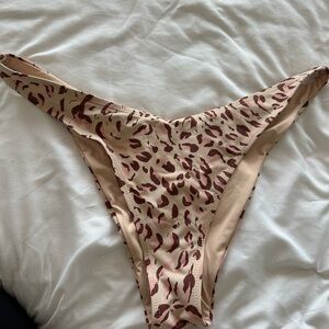 Leopard Print Bikini Bottom